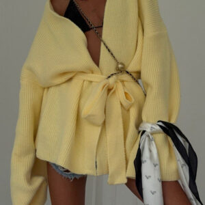 Belted Midi Cardigan
